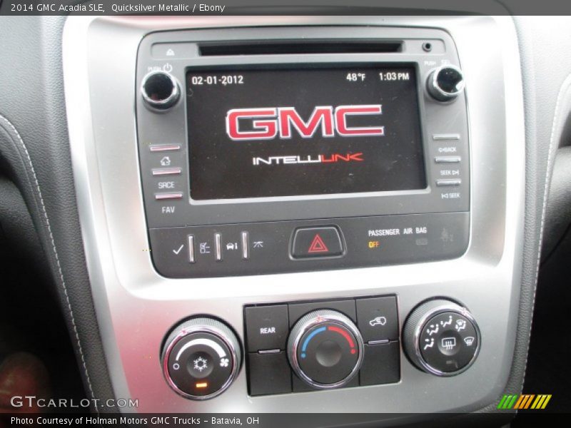 Quicksilver Metallic / Ebony 2014 GMC Acadia SLE