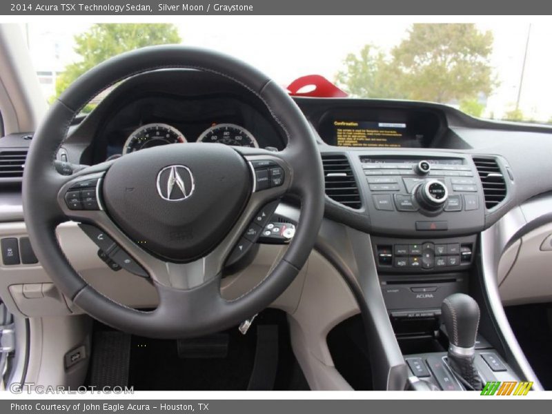 Silver Moon / Graystone 2014 Acura TSX Technology Sedan