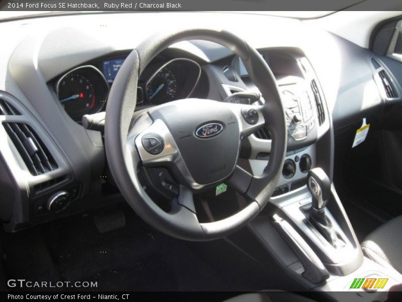 Ruby Red / Charcoal Black 2014 Ford Focus SE Hatchback