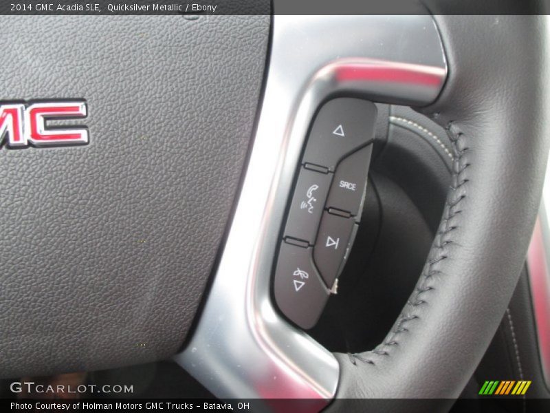 Quicksilver Metallic / Ebony 2014 GMC Acadia SLE