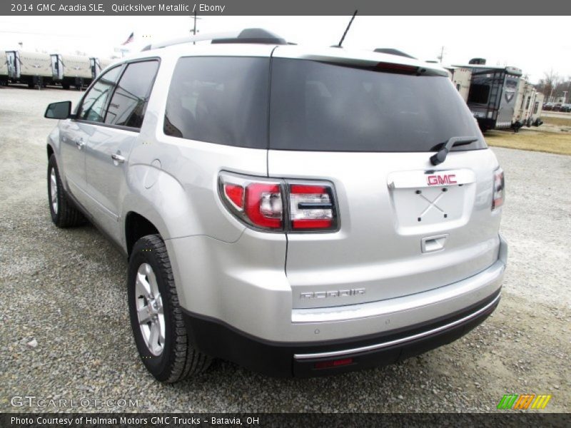 Quicksilver Metallic / Ebony 2014 GMC Acadia SLE