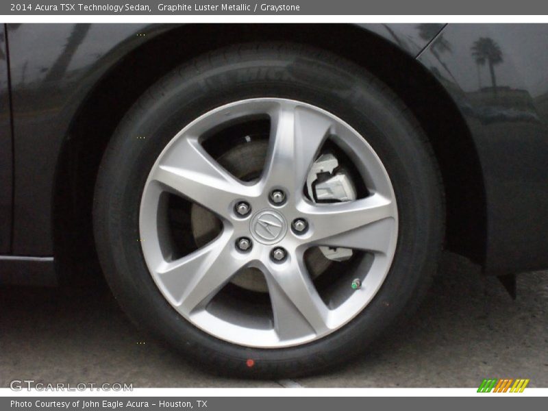 Graphite Luster Metallic / Graystone 2014 Acura TSX Technology Sedan