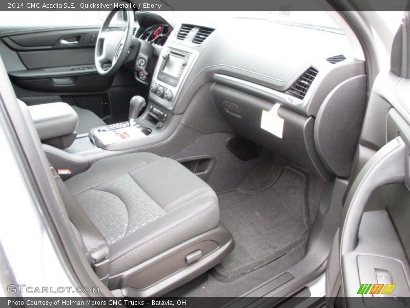 Quicksilver Metallic / Ebony 2014 GMC Acadia SLE