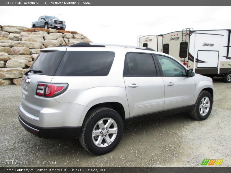 Quicksilver Metallic / Ebony 2014 GMC Acadia SLE