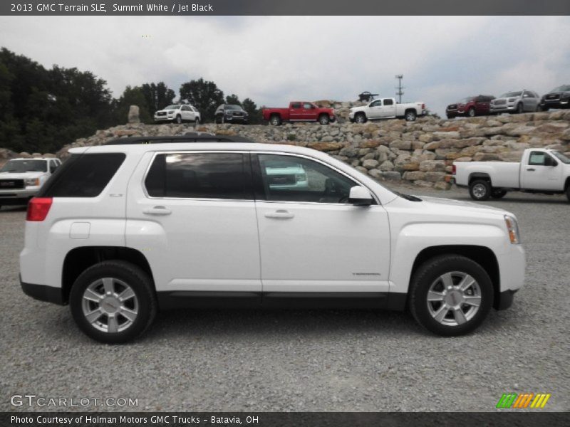 Summit White / Jet Black 2013 GMC Terrain SLE