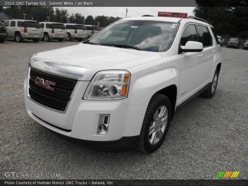 Summit White / Jet Black 2013 GMC Terrain SLE