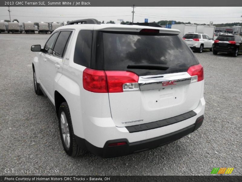 Summit White / Jet Black 2013 GMC Terrain SLE