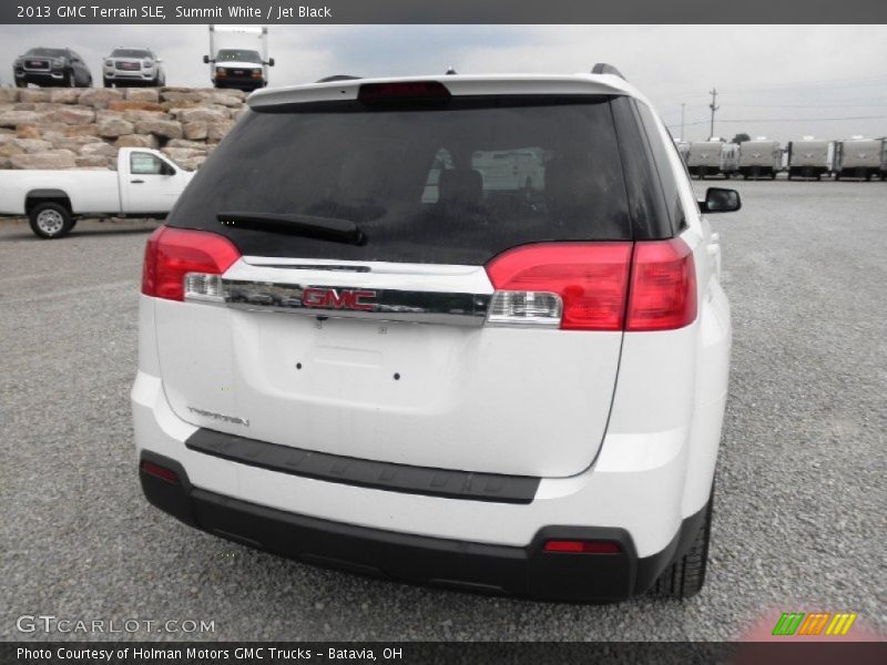 Summit White / Jet Black 2013 GMC Terrain SLE