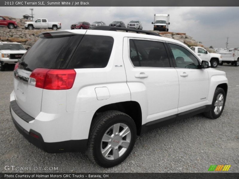 Summit White / Jet Black 2013 GMC Terrain SLE