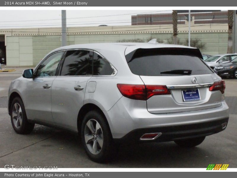 Silver Moon / Ebony 2014 Acura MDX SH-AWD