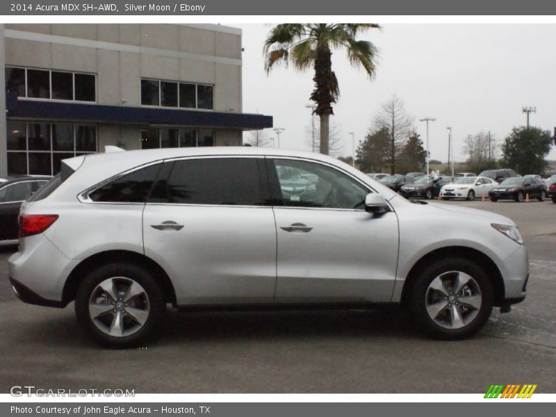Silver Moon / Ebony 2014 Acura MDX SH-AWD