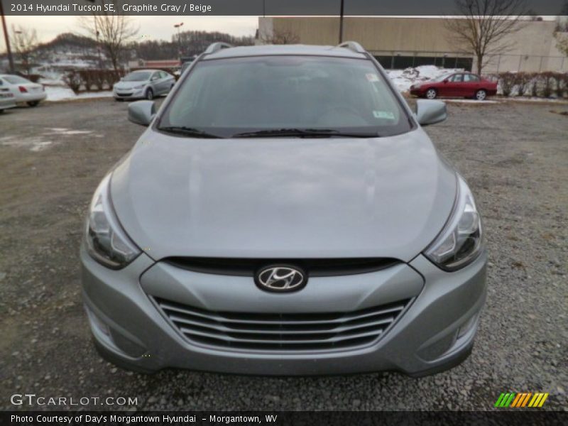 Graphite Gray / Beige 2014 Hyundai Tucson SE