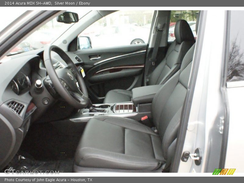 Silver Moon / Ebony 2014 Acura MDX SH-AWD