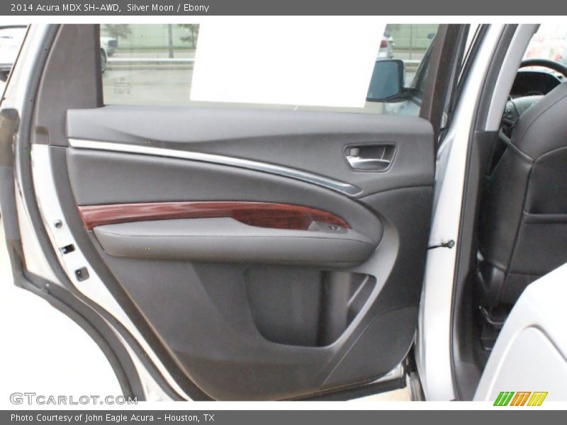 Silver Moon / Ebony 2014 Acura MDX SH-AWD