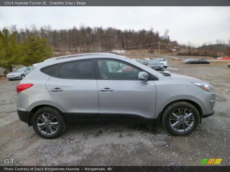 Graphite Gray / Beige 2014 Hyundai Tucson SE