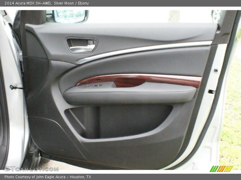 Silver Moon / Ebony 2014 Acura MDX SH-AWD