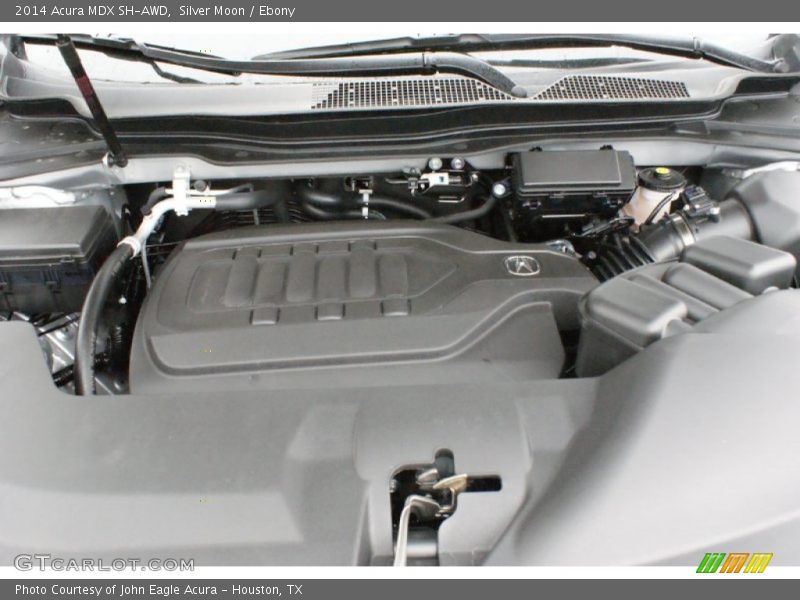 Silver Moon / Ebony 2014 Acura MDX SH-AWD