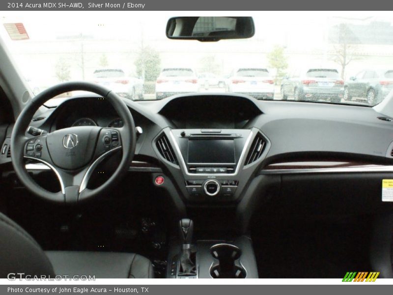 Silver Moon / Ebony 2014 Acura MDX SH-AWD
