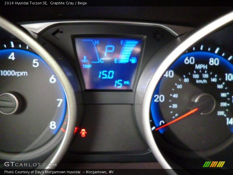 Graphite Gray / Beige 2014 Hyundai Tucson SE