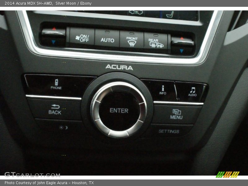 Silver Moon / Ebony 2014 Acura MDX SH-AWD