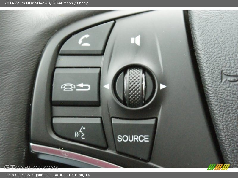 Silver Moon / Ebony 2014 Acura MDX SH-AWD