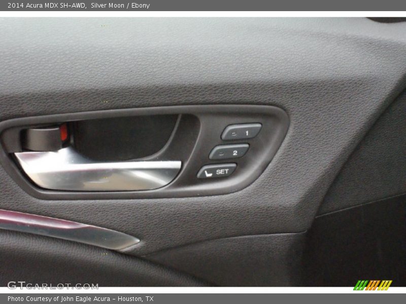 Silver Moon / Ebony 2014 Acura MDX SH-AWD