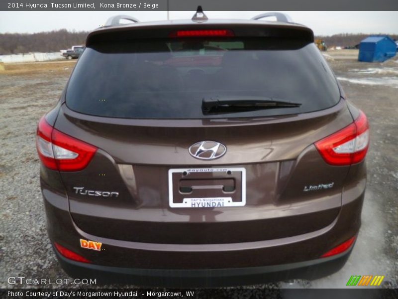 Kona Bronze / Beige 2014 Hyundai Tucson Limited