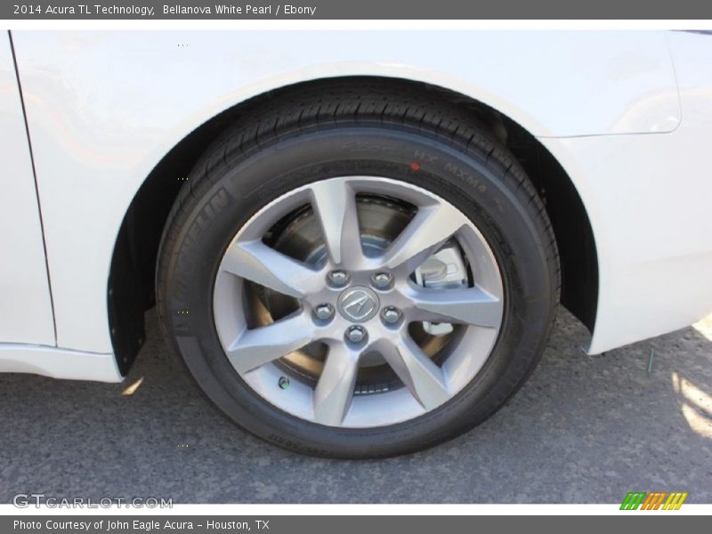 Bellanova White Pearl / Ebony 2014 Acura TL Technology