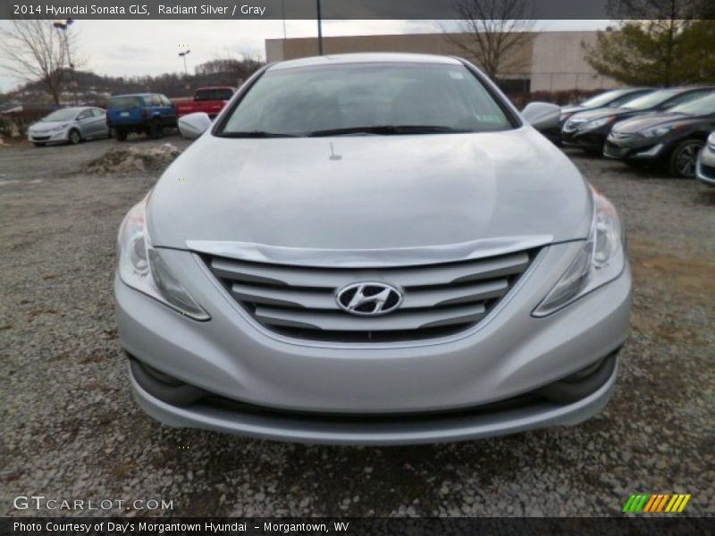 Radiant Silver / Gray 2014 Hyundai Sonata GLS