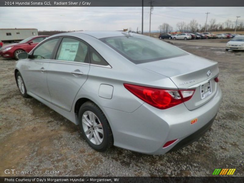 Radiant Silver / Gray 2014 Hyundai Sonata GLS