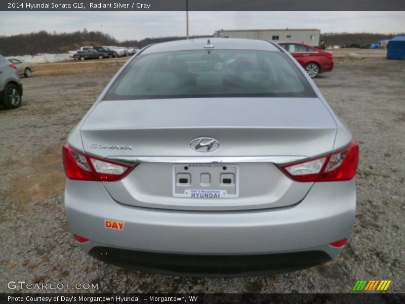 Radiant Silver / Gray 2014 Hyundai Sonata GLS