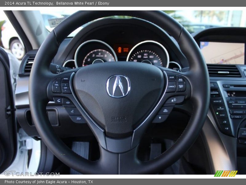 Bellanova White Pearl / Ebony 2014 Acura TL Technology