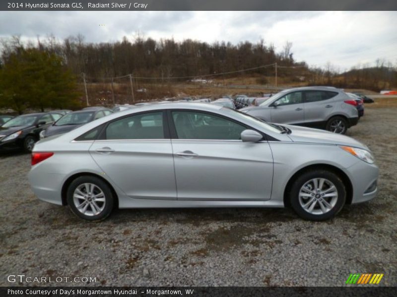 Radiant Silver / Gray 2014 Hyundai Sonata GLS