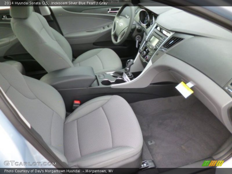 Iridescent Silver Blue Pearl / Gray 2014 Hyundai Sonata GLS