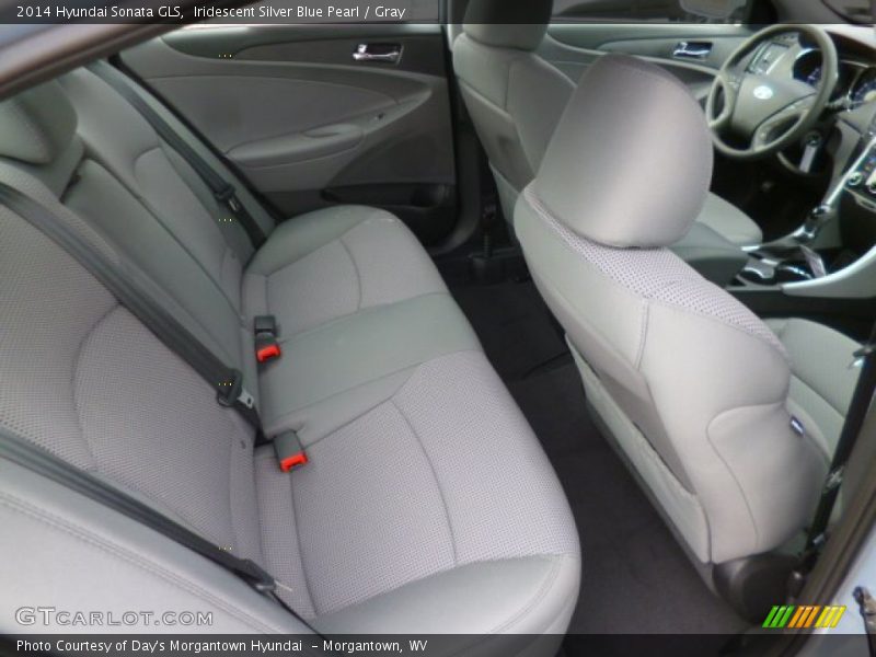 Iridescent Silver Blue Pearl / Gray 2014 Hyundai Sonata GLS