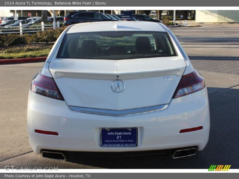 Bellanova White Pearl / Ebony 2014 Acura TL Technology