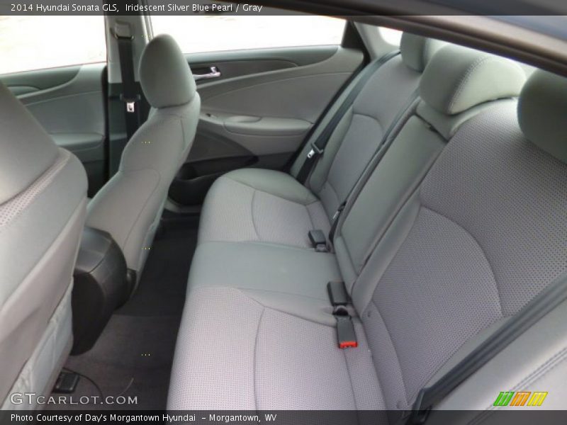 Iridescent Silver Blue Pearl / Gray 2014 Hyundai Sonata GLS