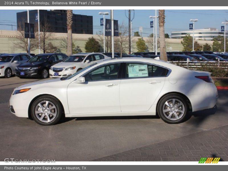 Bellanova White Pearl / Ebony 2014 Acura TL Technology