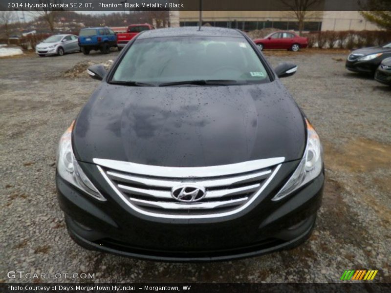 Phantom Black Metallic / Black 2014 Hyundai Sonata SE 2.0T