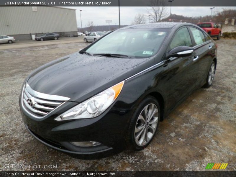 Phantom Black Metallic / Black 2014 Hyundai Sonata SE 2.0T