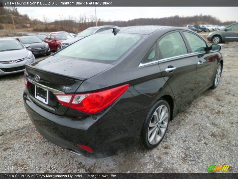 Phantom Black Metallic / Black 2014 Hyundai Sonata SE 2.0T