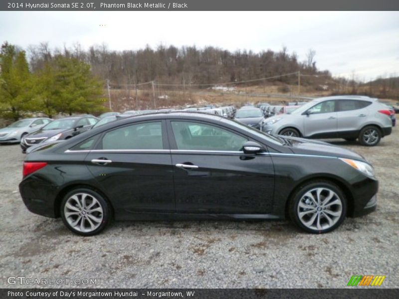 Phantom Black Metallic / Black 2014 Hyundai Sonata SE 2.0T