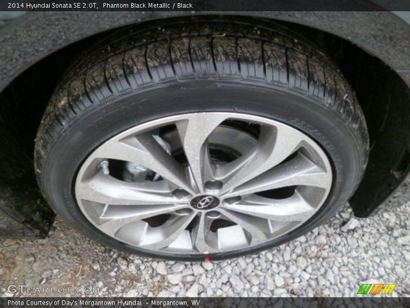 Phantom Black Metallic / Black 2014 Hyundai Sonata SE 2.0T