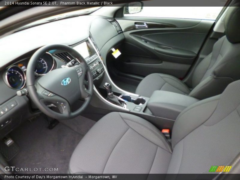 Phantom Black Metallic / Black 2014 Hyundai Sonata SE 2.0T