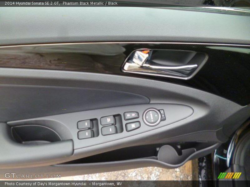 Phantom Black Metallic / Black 2014 Hyundai Sonata SE 2.0T