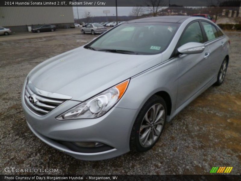 Radiant Silver / Gray 2014 Hyundai Sonata Limited 2.0T