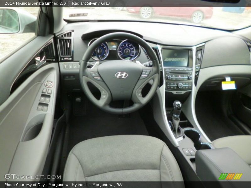 Radiant Silver / Gray 2014 Hyundai Sonata Limited 2.0T