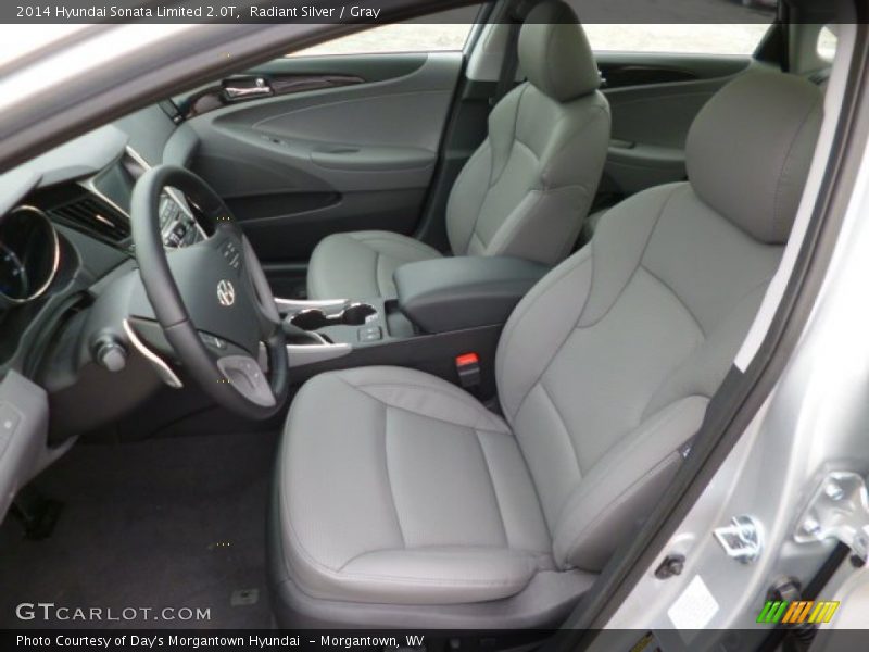 Radiant Silver / Gray 2014 Hyundai Sonata Limited 2.0T