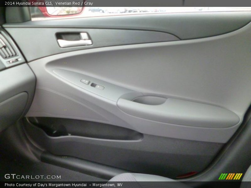 Venetian Red / Gray 2014 Hyundai Sonata GLS