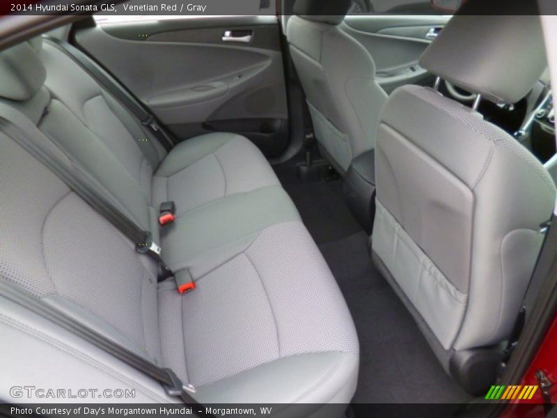 Venetian Red / Gray 2014 Hyundai Sonata GLS